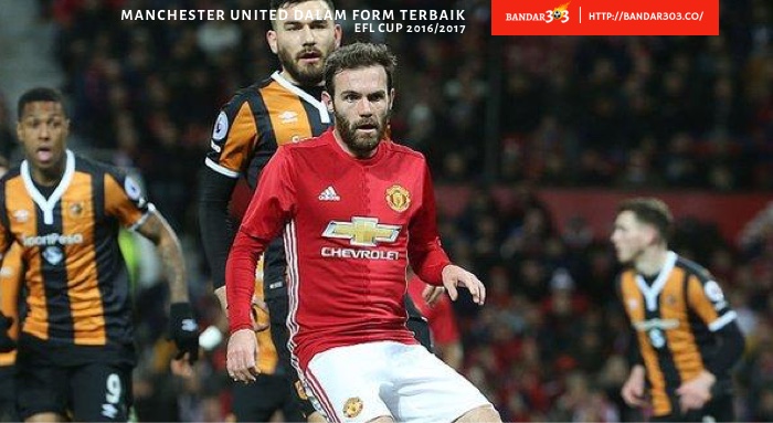Juan Mata Manchester United Hull Cituy EFL Cup